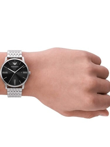 Emporio Armani Minimalist AR11600 Black Men&