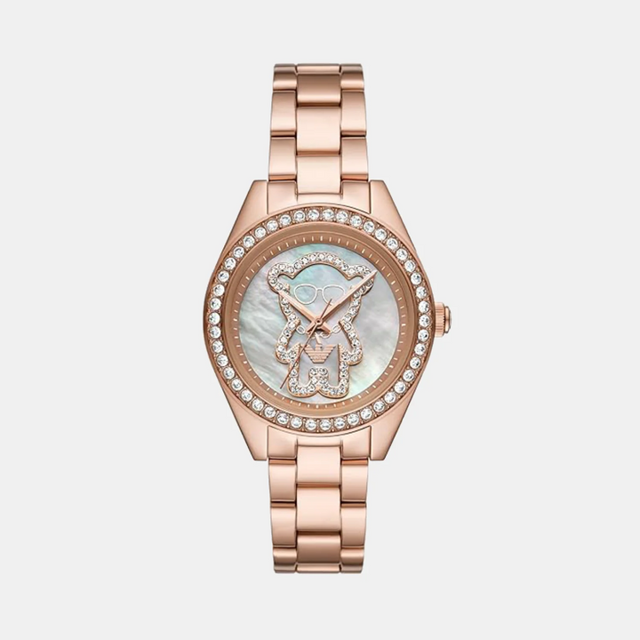 Emporio Armani Gianni AR11613 Mother of Pearl Rose Gold Women&