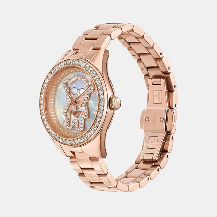 Emporio Armani Gianni AR11613 Mother of Pearl Rose Gold Women&