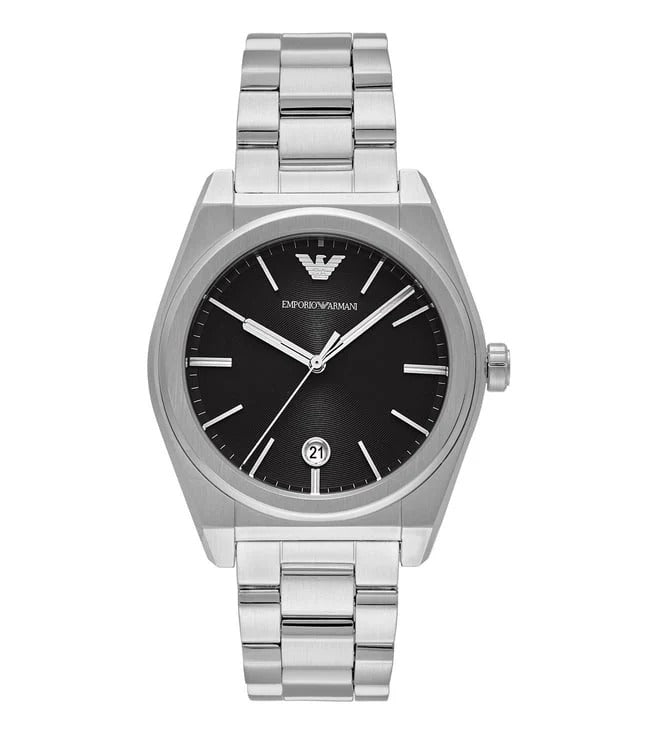 Emporio Armani Antonio AR11622 Black Dial Leather Men&