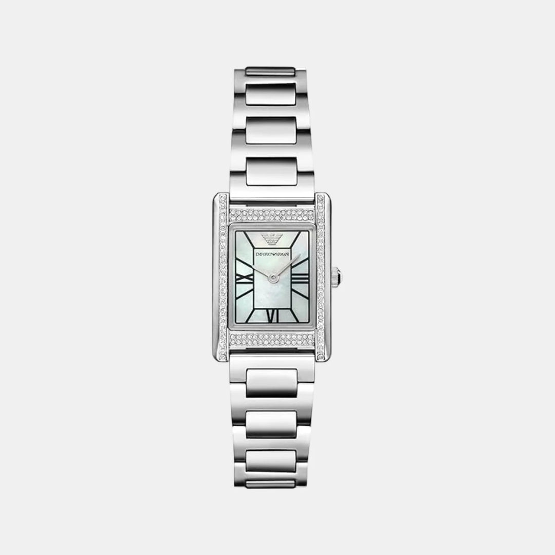 Emporio Armani Gianni AR11625 Mother of Pearl Rectangle Women&