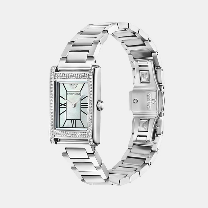 Emporio Armani Gianni AR11625 Mother of Pearl Rectangle Women&