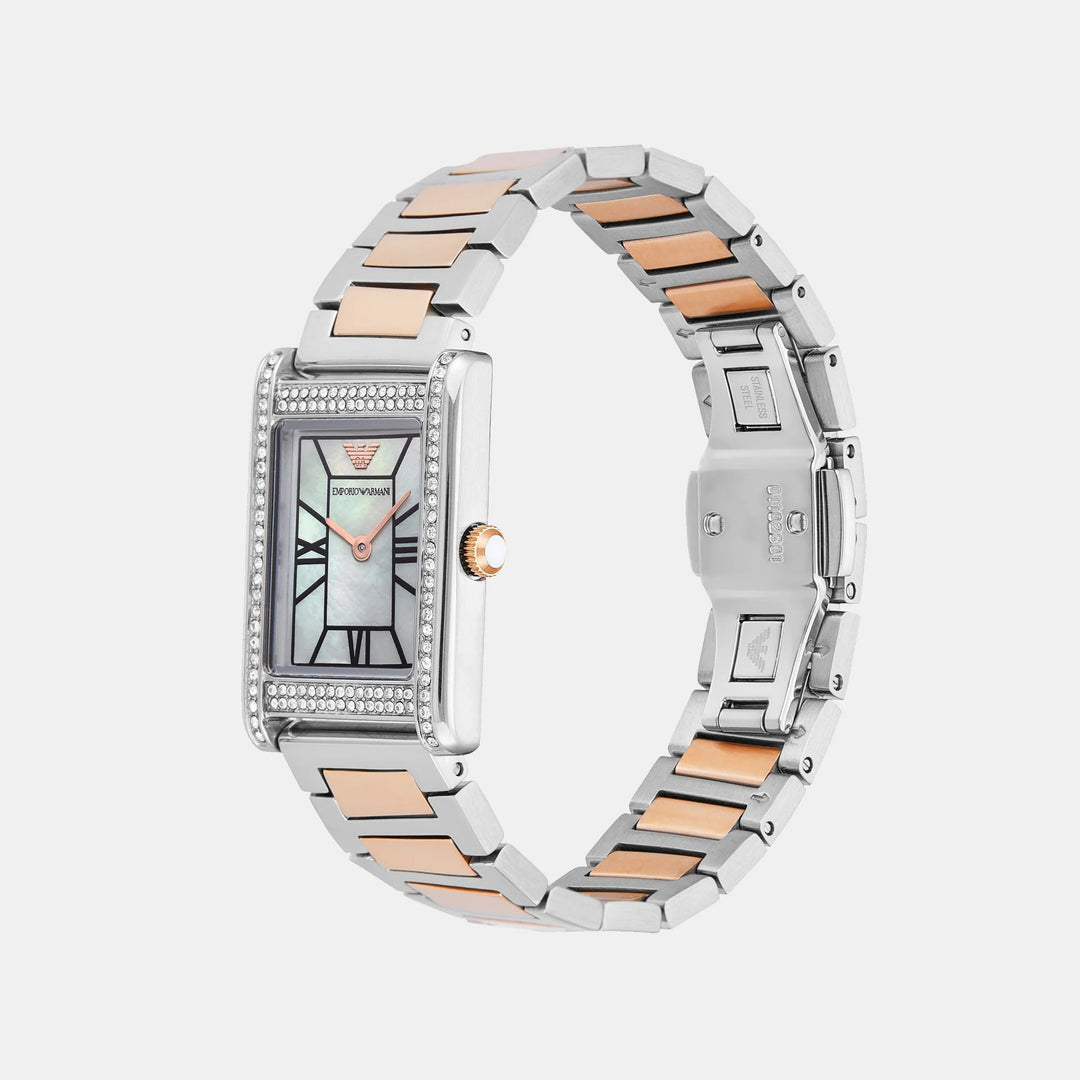 Emporio Armani Nicola AR11626 Black Dial Silver Men&