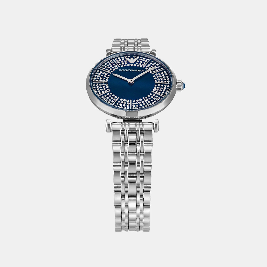 Emporio Armani Nicola AR11627 Blue Dial Two-Tone Men&