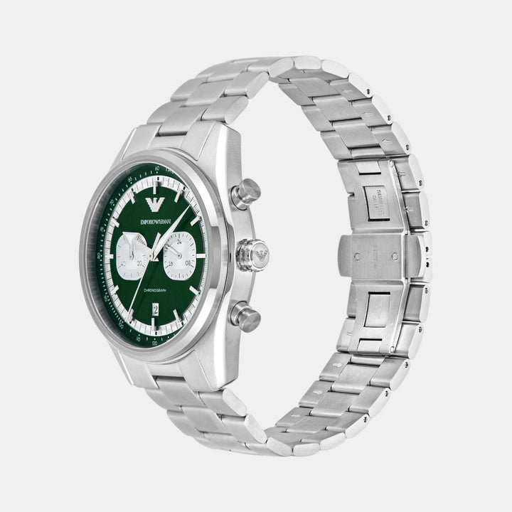 Emporio Armani Mario AR11637 Chronograph Green Dial Men&