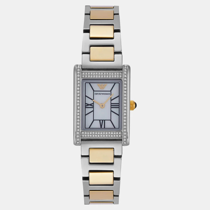 Emporio Armani Gianni AR11642 Mother of Pearl Rectangle Women&