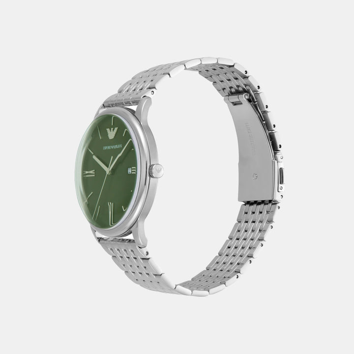 Emporio Armani Gianni AR11644 Green Dial Rectangle Men&