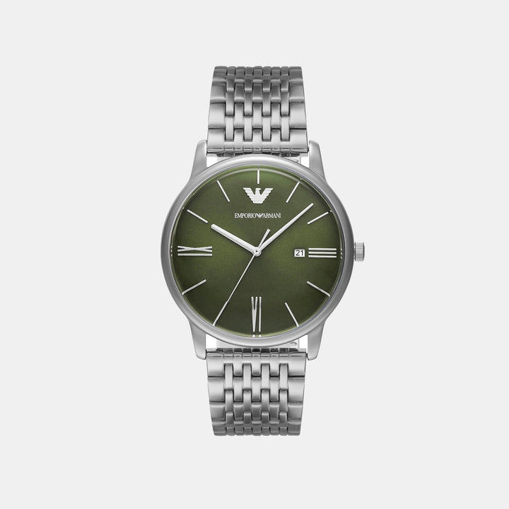 Emporio Armani Gianni AR11644 Green Dial Rectangle Men&