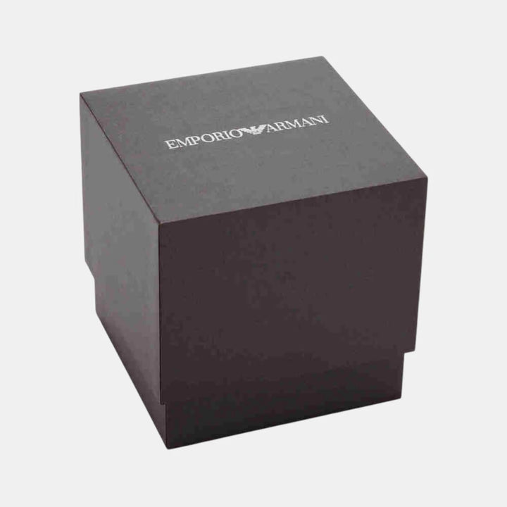 Emporio Armani Mario AR11666 Rectangle Black Dial Men&
