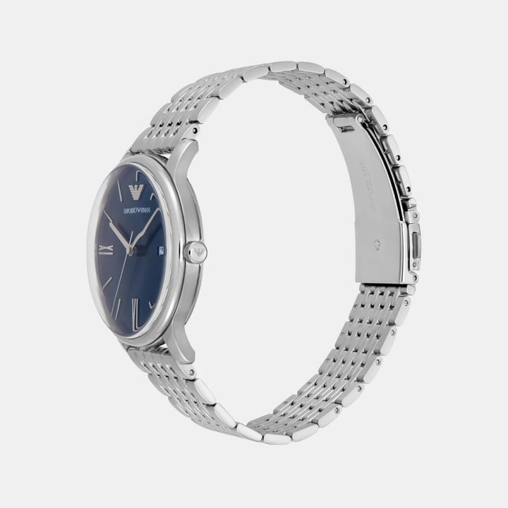 Emporio Armani Gianni AR11674 Blue Dial Stainless Steel Women&