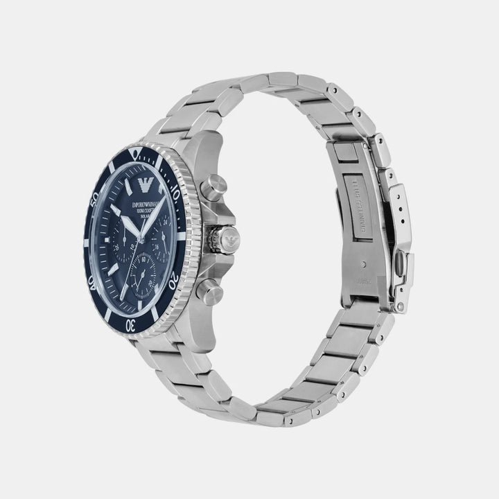 Emporio Armani World Explorer AR11681 Blue Dial Chronograph Men&