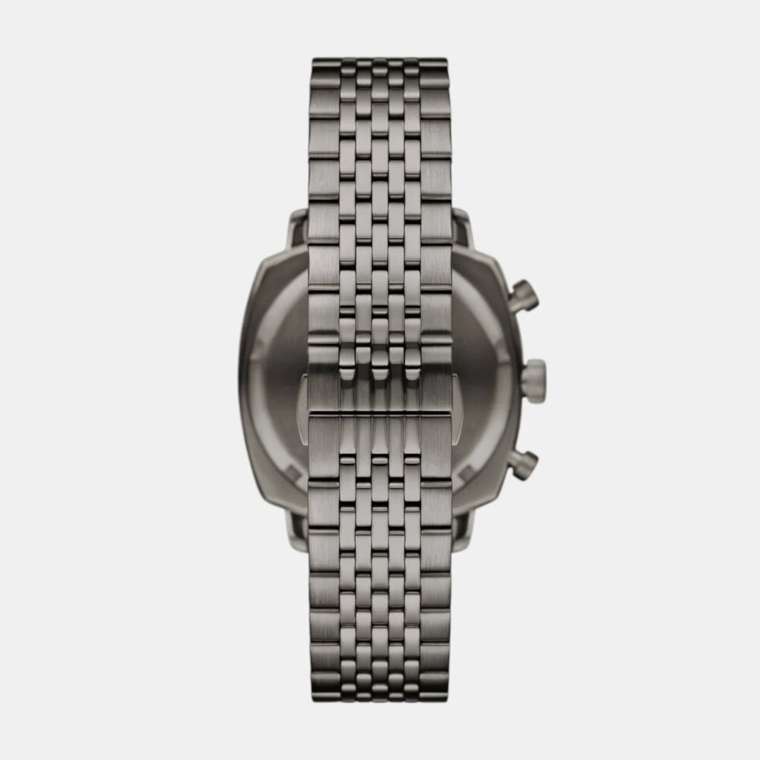Emporio Armani Minimalist AR11689 Silver Dial Mesh Men&