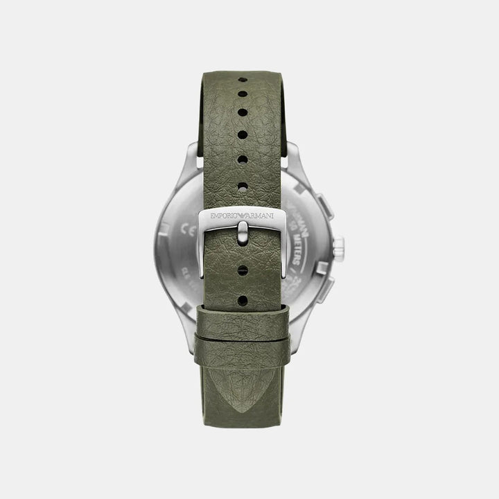 Emporio Armani Dario AR11693 Black Dial Rubber Strap Men&