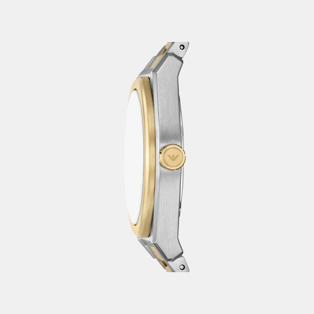 Emporio Armani Gianni AR11716 Blue Dial Rose Gold Women&