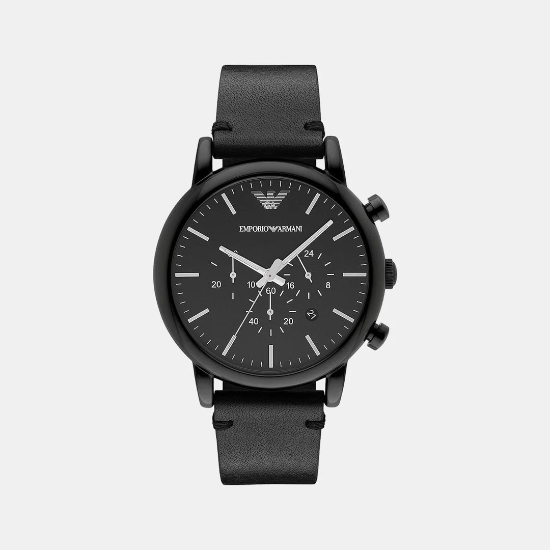 Emporio Armani Luigi AR1918 Blue Dial Stainless Steel Men&