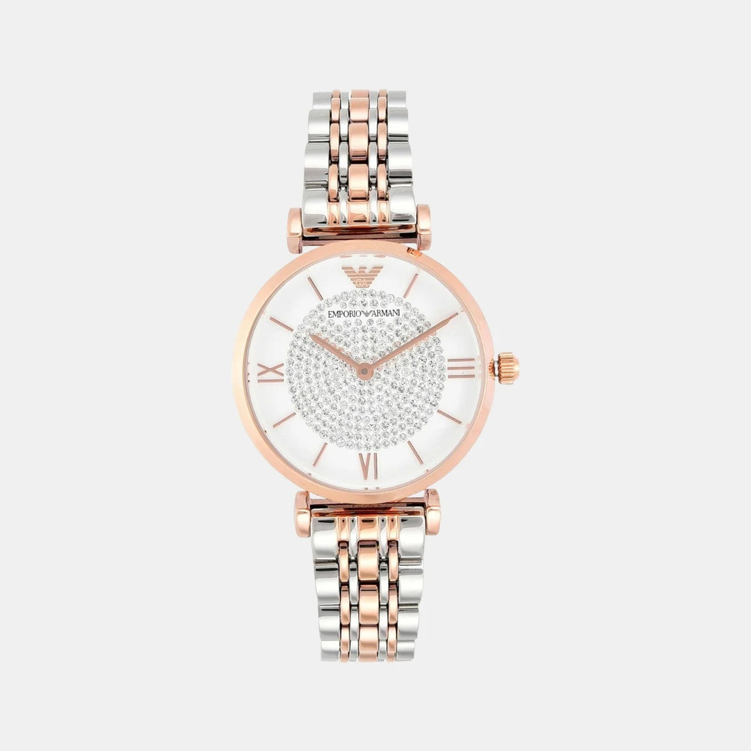 Emporio Armani Gianni T-Bar AR1926 Two-Tone Women&