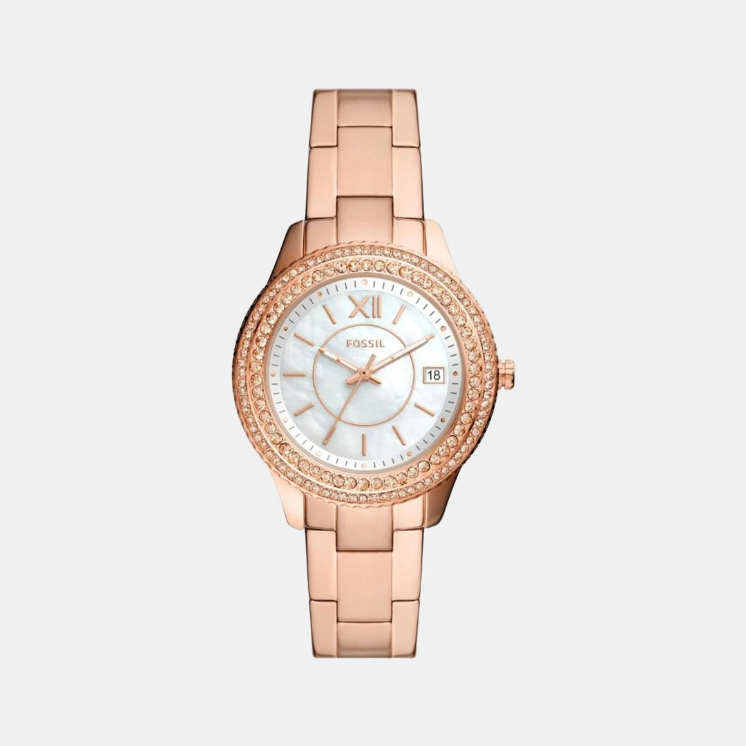 Fossil Fossil Stella ES5131 Black Dial Watch