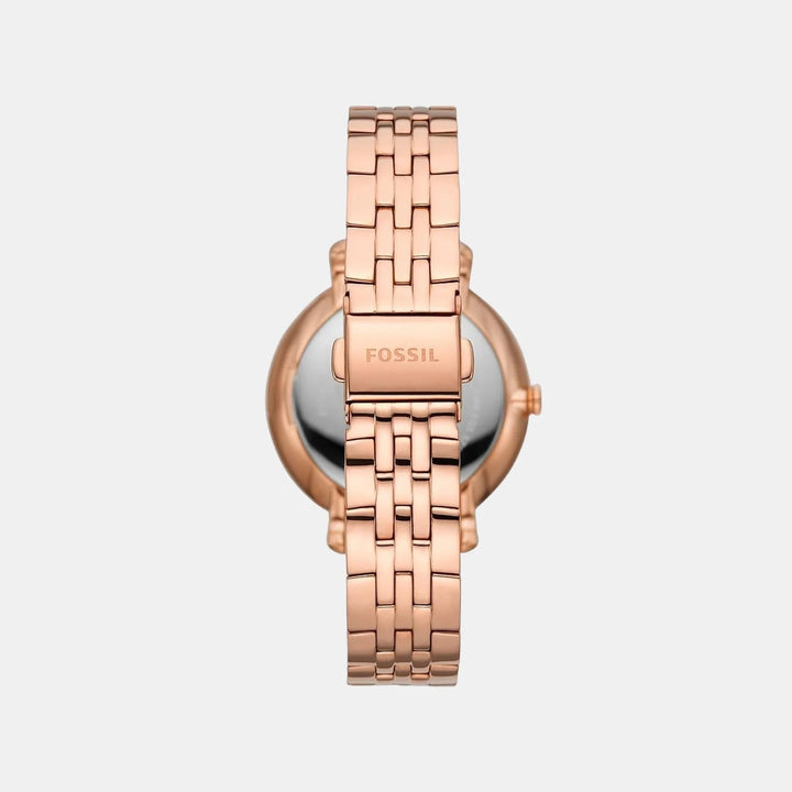 Fossil Jacqueline ES5165 Rose Gold Glitz Watch