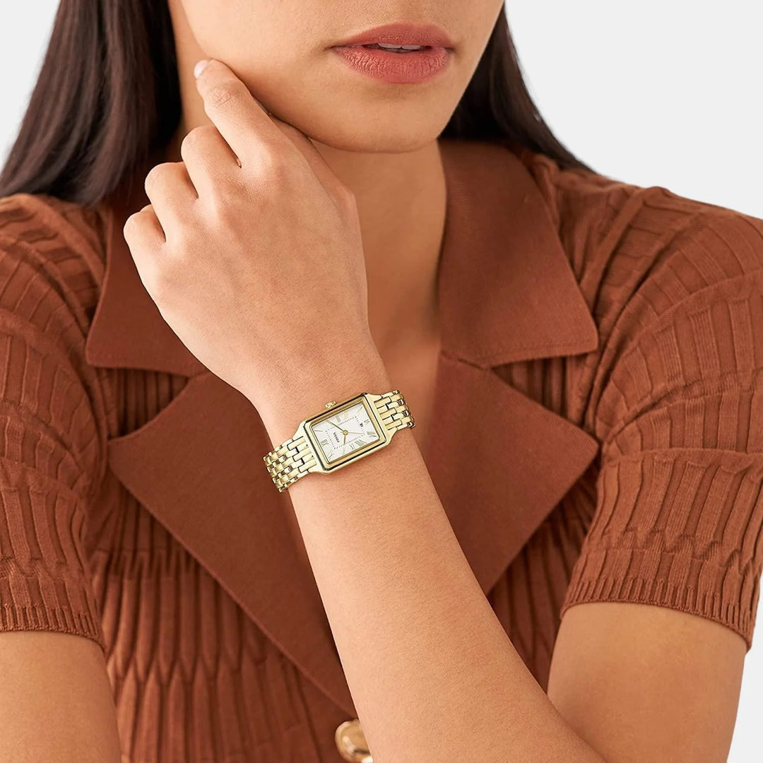 Fossil Raquel ES5220 Silver Dial Watch