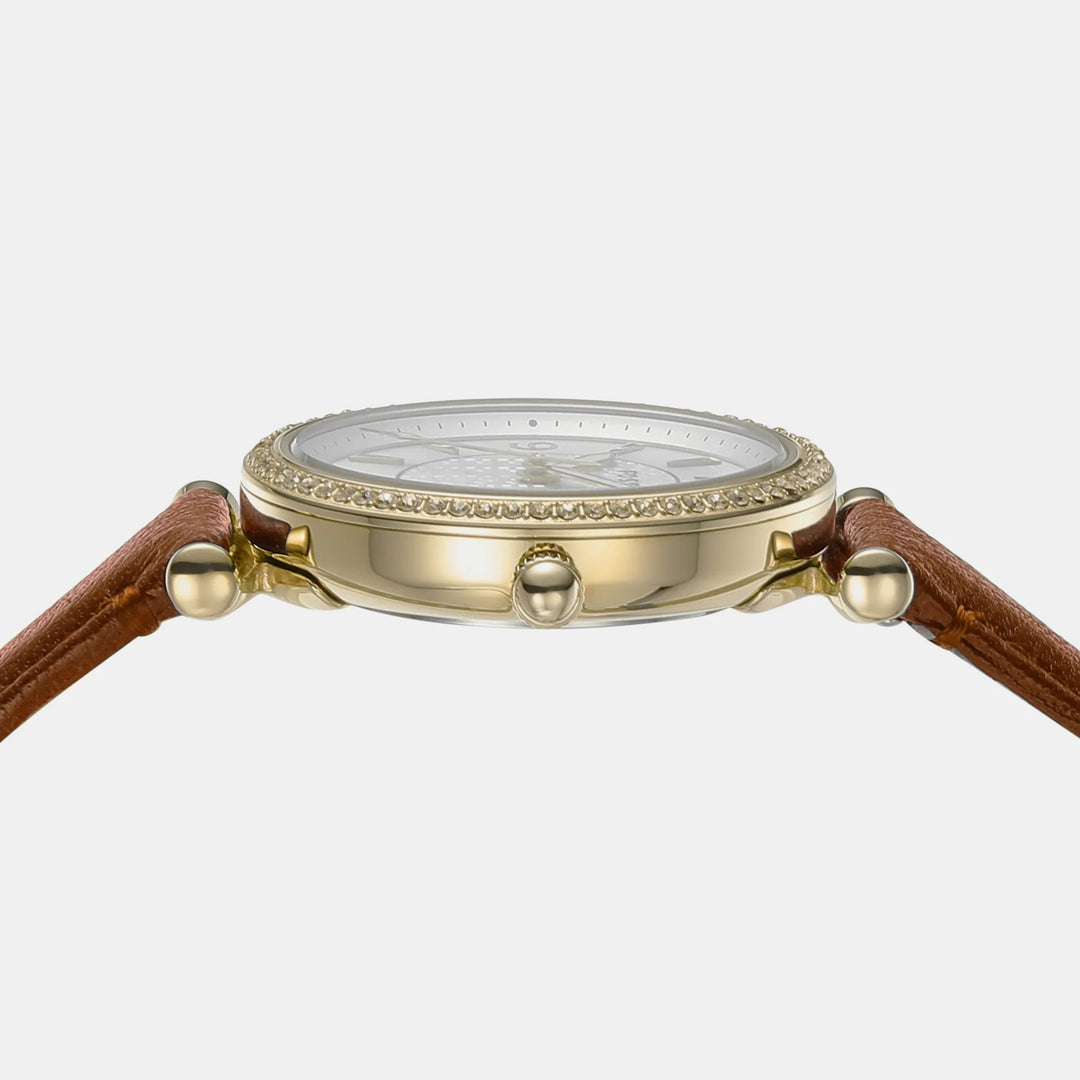 Fossil Carlie ES5297 Silver Dial Watch