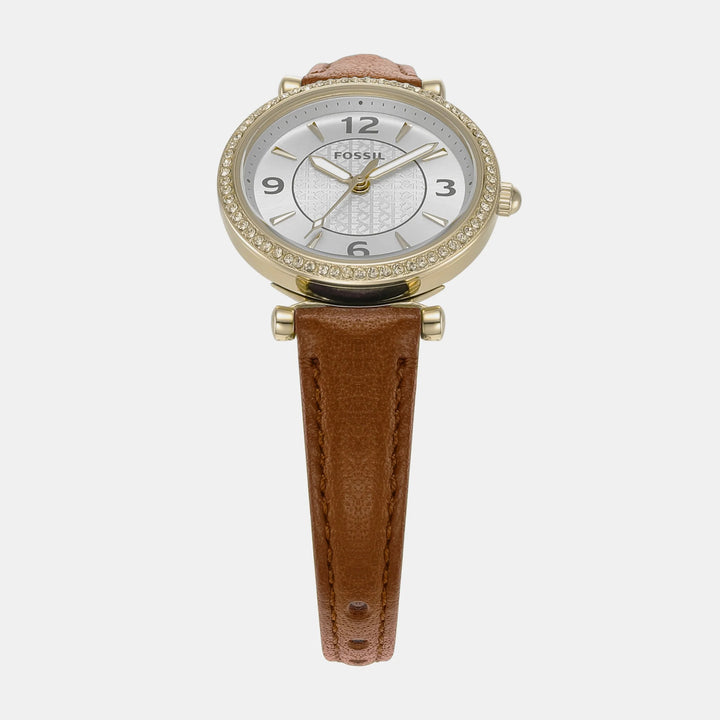 Fossil Carlie ES5297 Silver Dial Watch