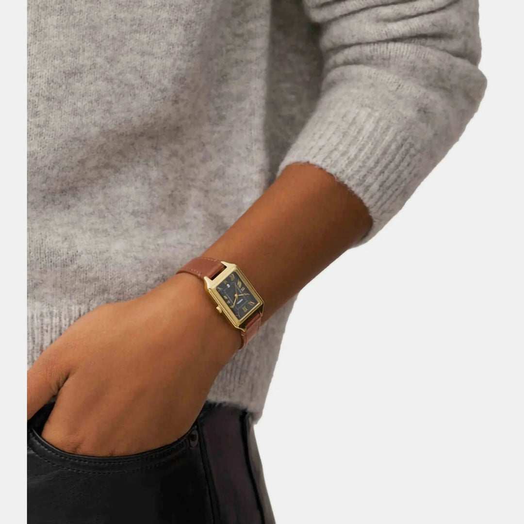 Fossil Raquel ES5303 Silver Dial Watch