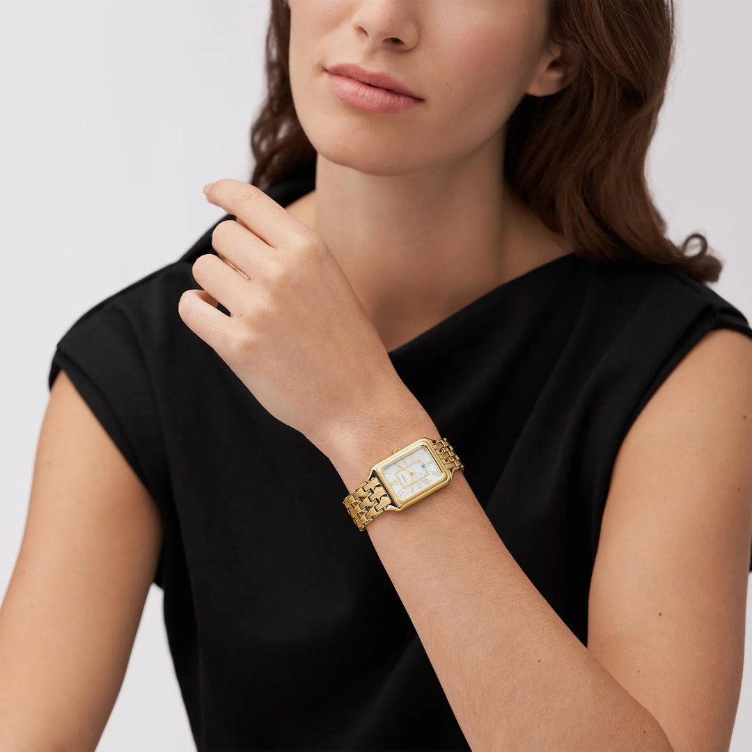 Fossil Raquel ES5304 Gold-Tone Dial Watch