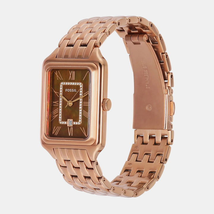 Fossil Raquel ES5323 Brown Mother-of-Pearl Watch