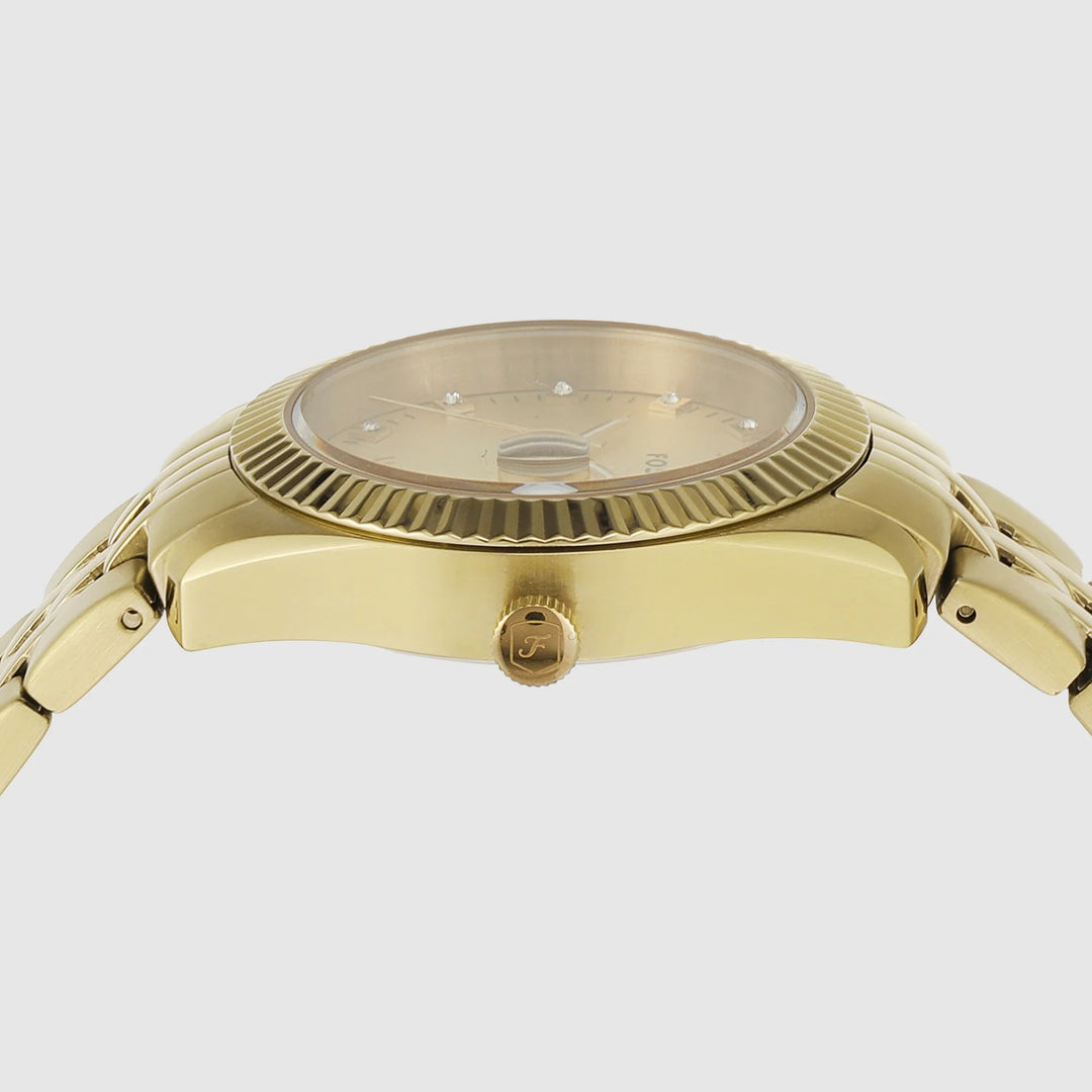 Fossil Scarlette ES5338 Silver Dial Watch