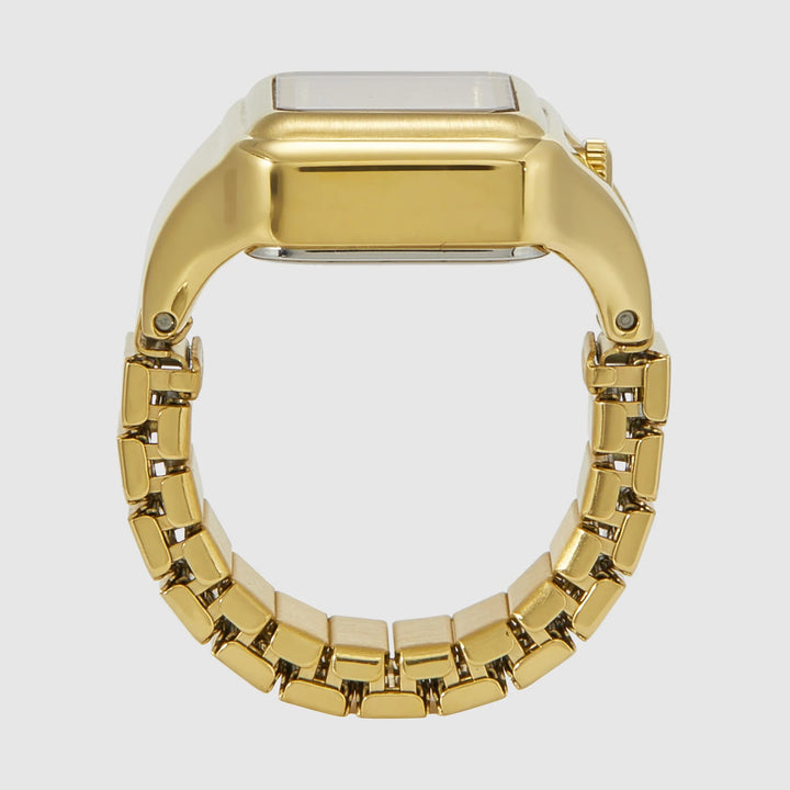 Fossil Raquel Watch Ring ES5343 Gold Sunray Watch