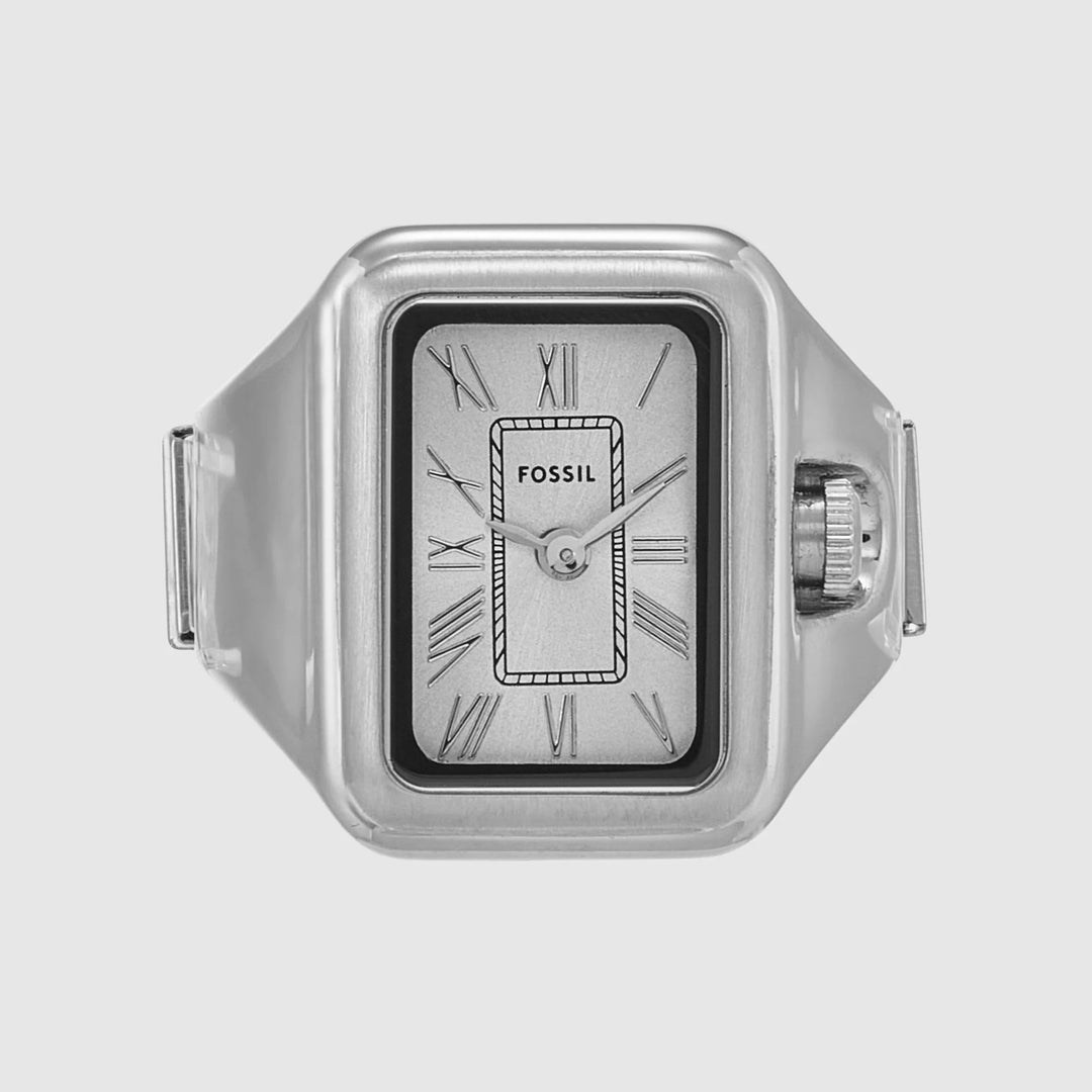 Fossil Raquel Watch Ring ES5344 Silver Sunray Watch