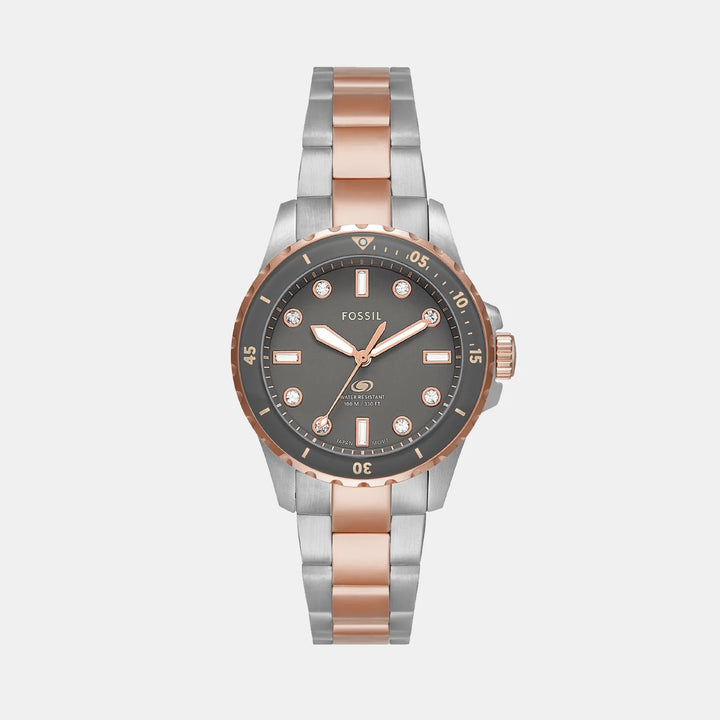 Fossil Fossil Blue ES5348 Gold Dial Watch