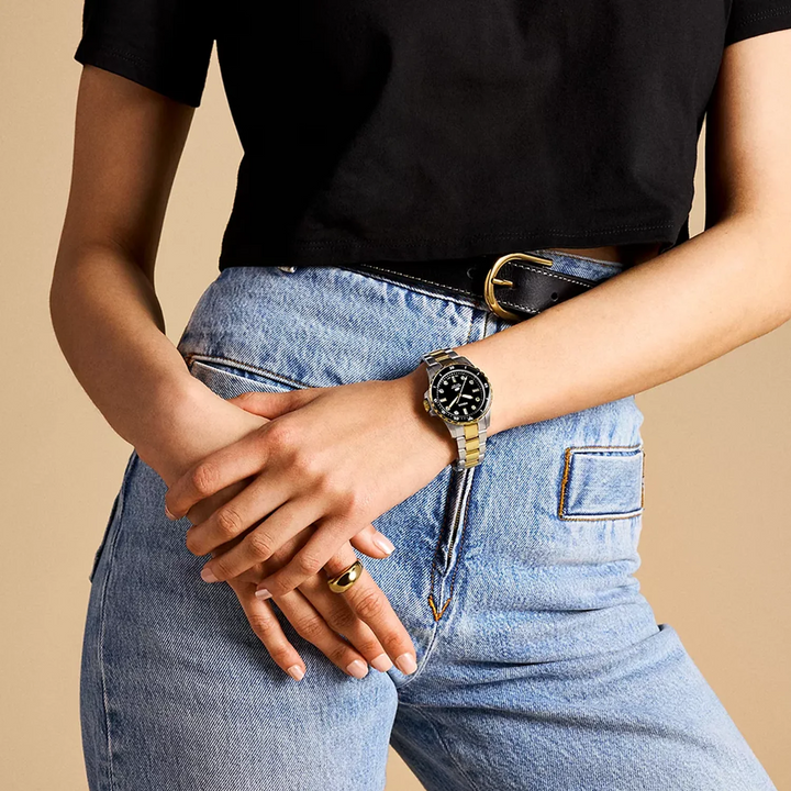 Fossil Fossil Blue ES5349 Rose Gold Dial Watch