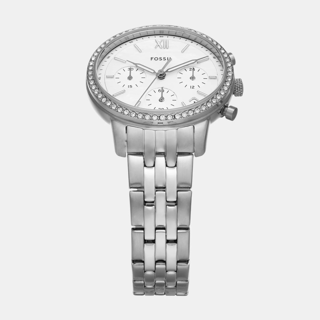 Fossil Neutra ES5357 Silver-Tone Glitz Watch