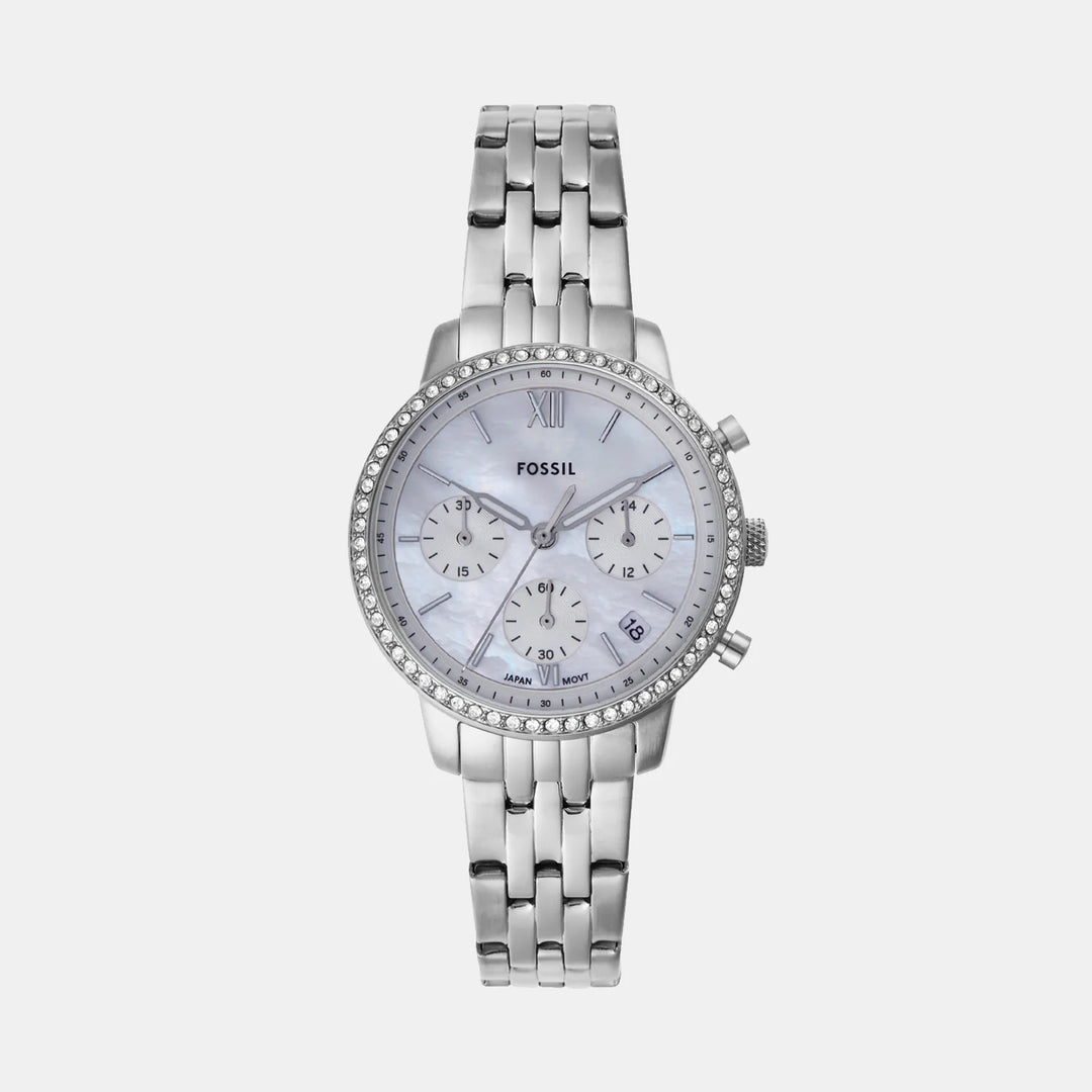 Fossil Neutra ES5357 Silver-Tone Glitz Watch