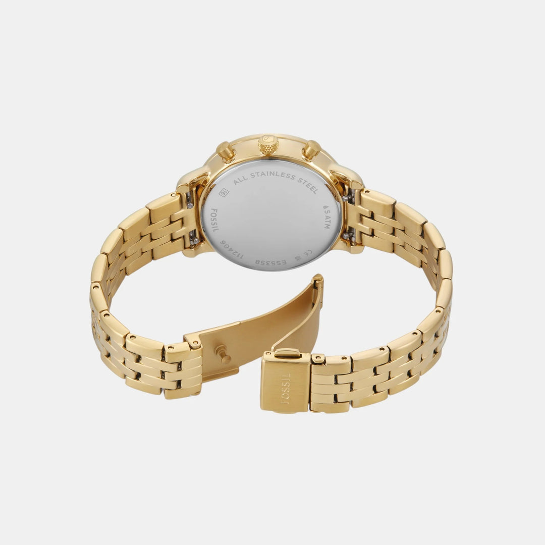 Fossil Neutra ES5358 Gold-Tone Glitz Watch