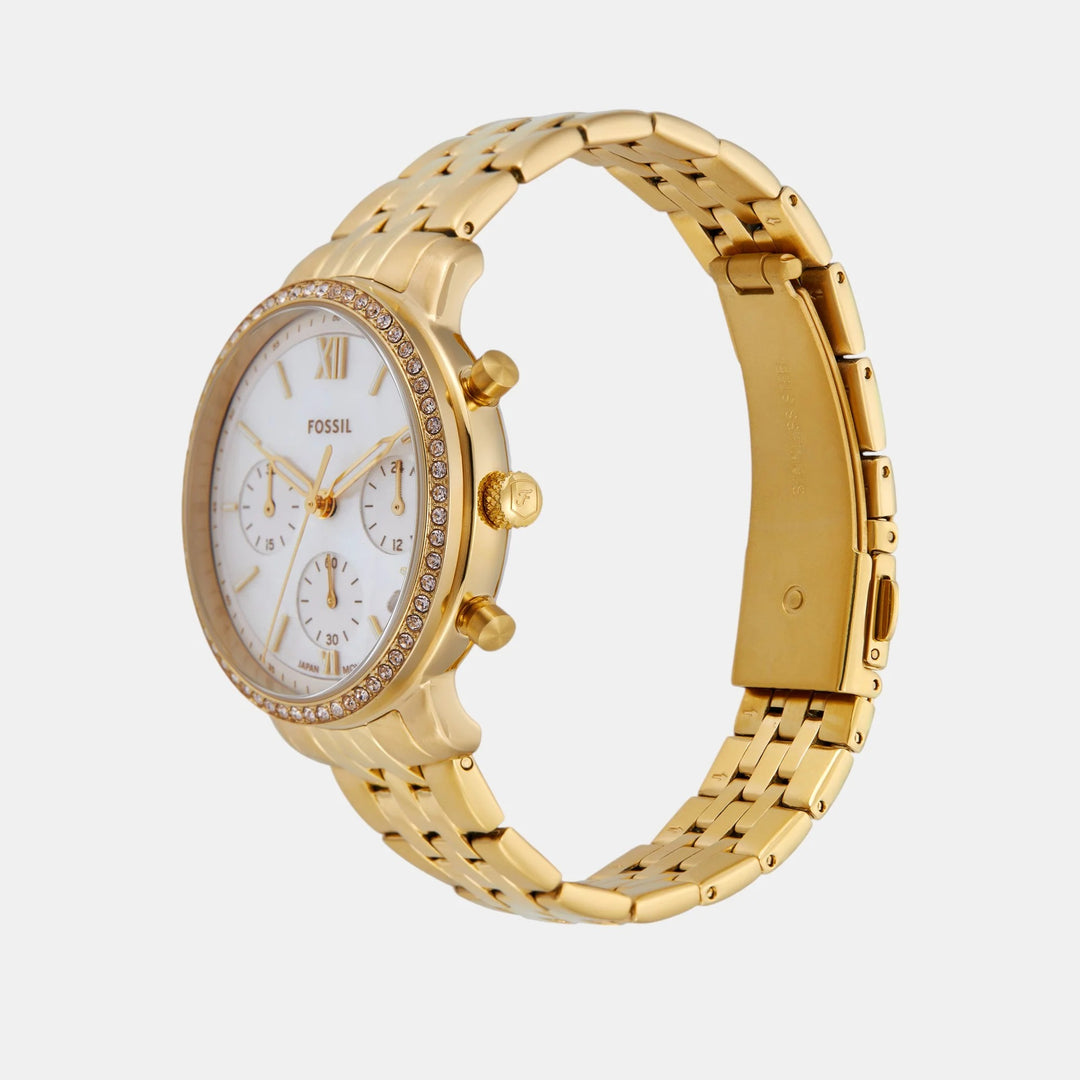 Fossil Neutra ES5358 Gold-Tone Glitz Watch