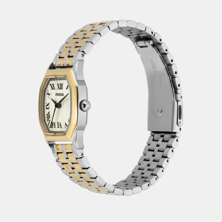 Fossil Harlow ES5362 Cream Textured Dial Watch