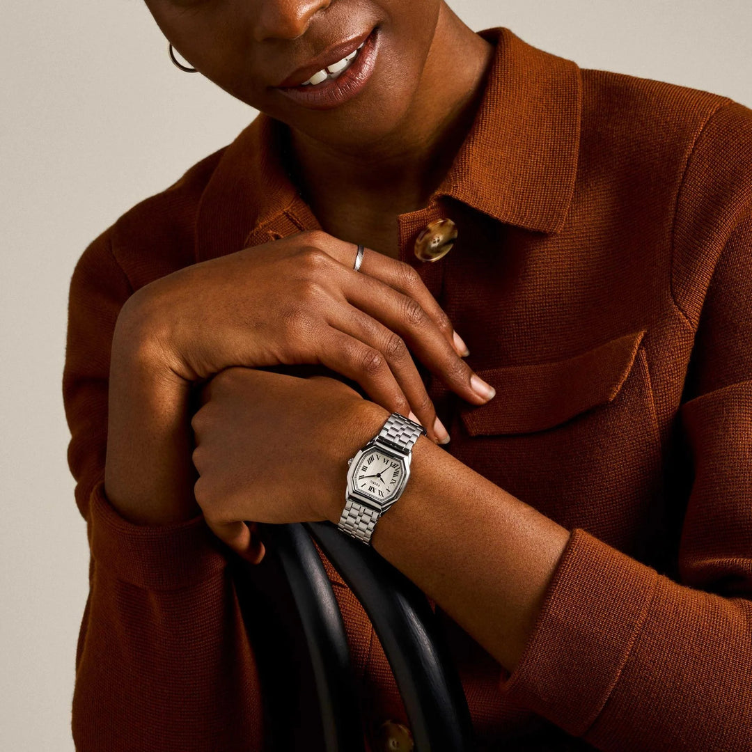 Fossil Harlow ES5363 Silver Dial Watch