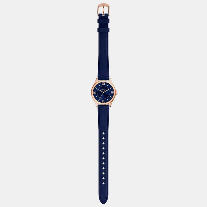 Fossil Gilmore ES5424 Silver Dial Silver-Tone T-Bar Stainless Steel Women&