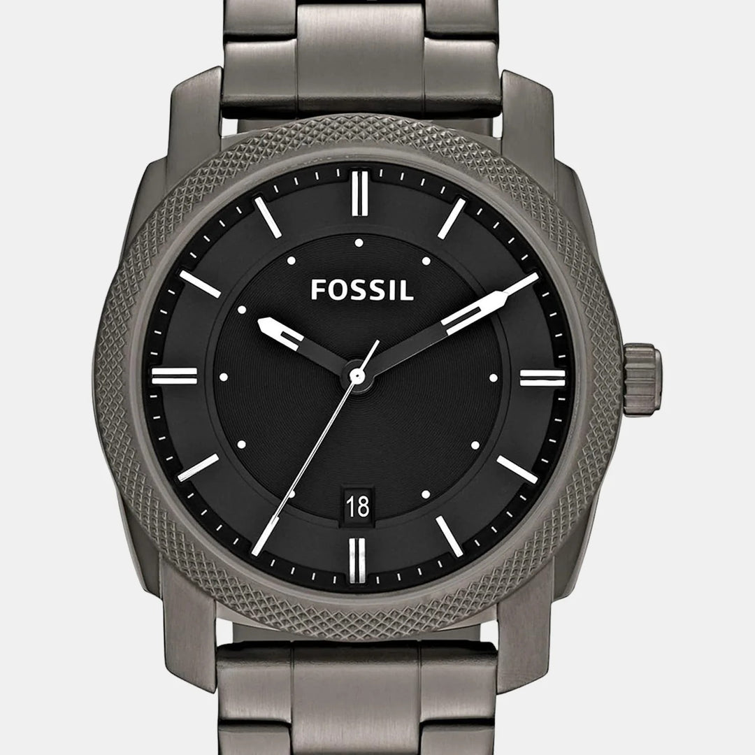 Fossil Machine FS4774 Smoke Stainless Steel Chronograph Men&
