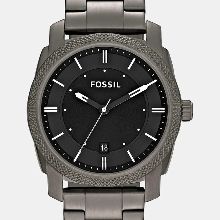 Fossil Machine FS4774 Smoke Stainless Steel Chronograph Men&