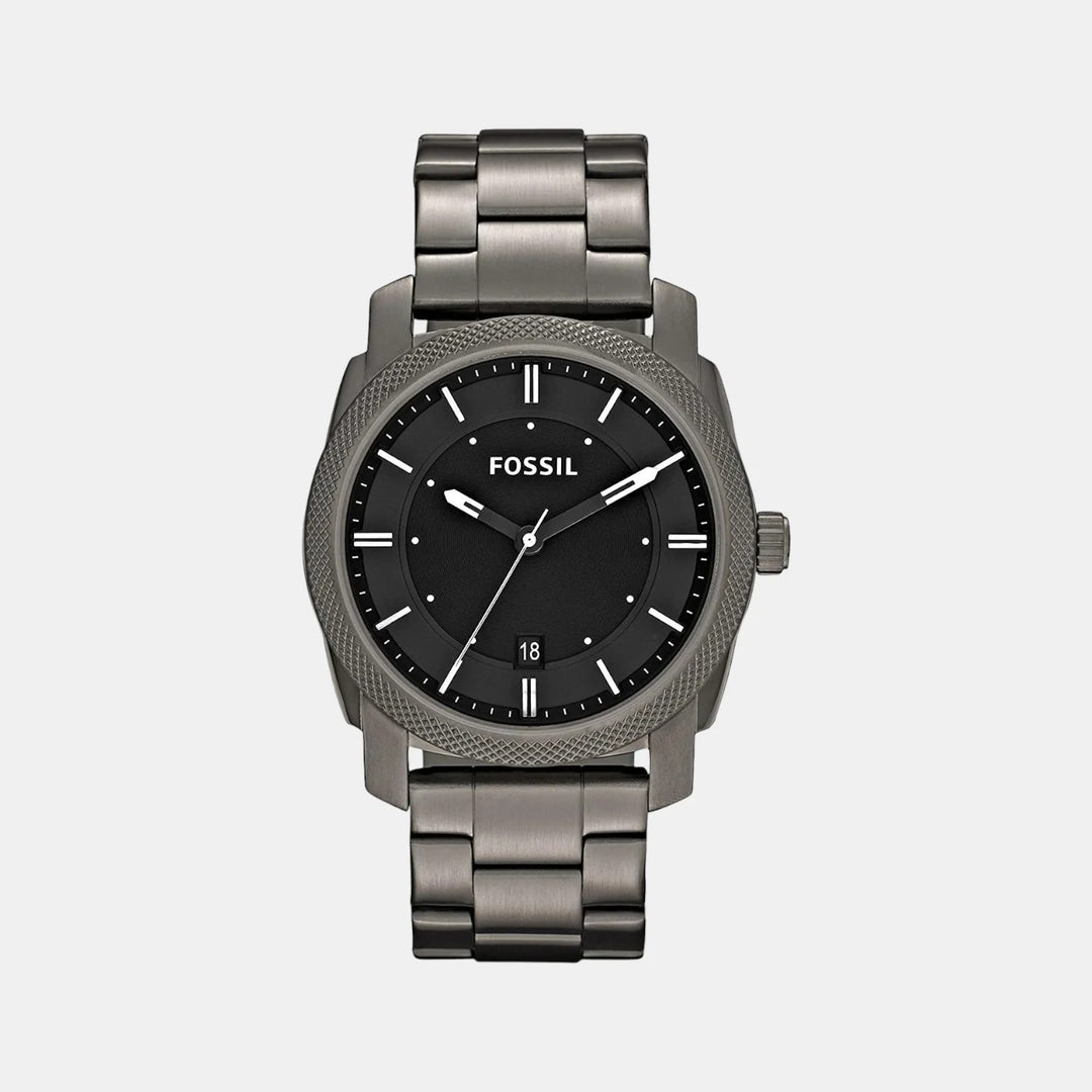 Fossil Machine FS4774 Smoke Stainless Steel Chronograph Men&