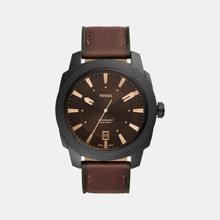 Fossil Everett FS5972 Blue Dial Two-Tone Stainless Steel Men&
