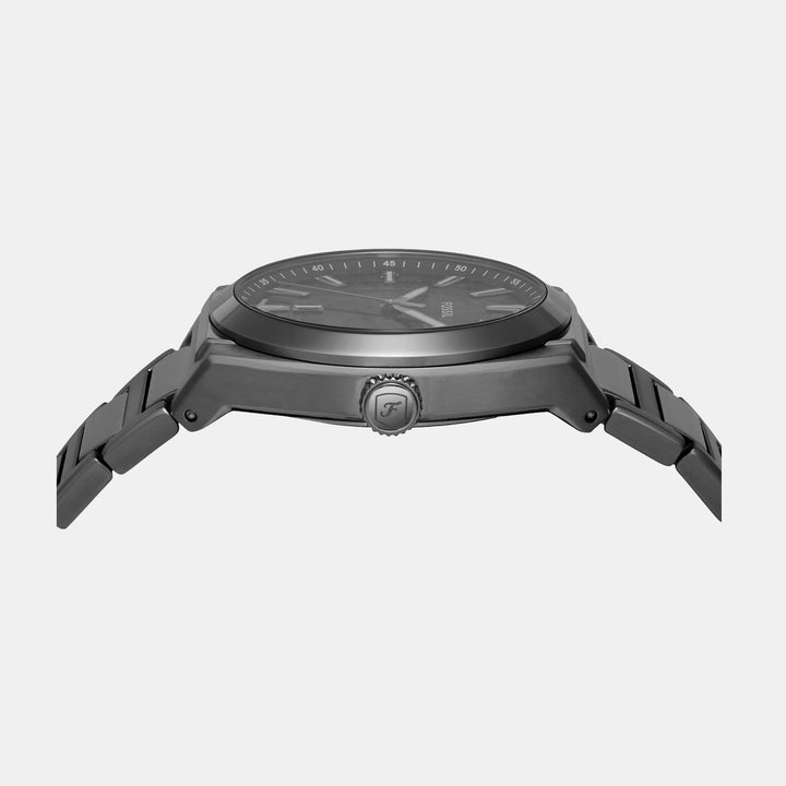 Fossil Neutra FS6075 Chronograph Blue Dial Silver Stainless Steel Men&