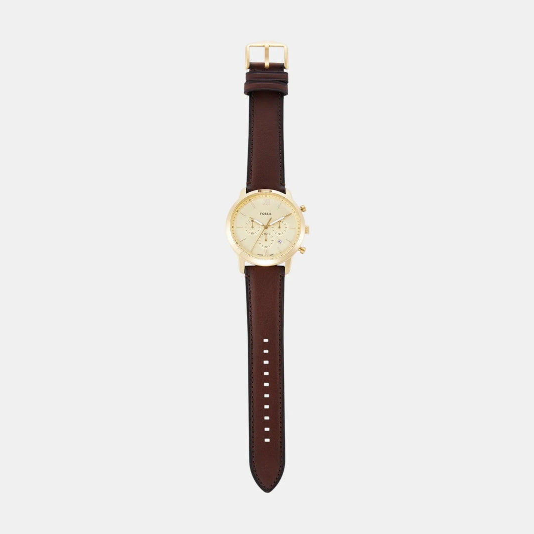 Fossil The Minimalist FS6113 Silver Dial Mesh Bracelet Men&