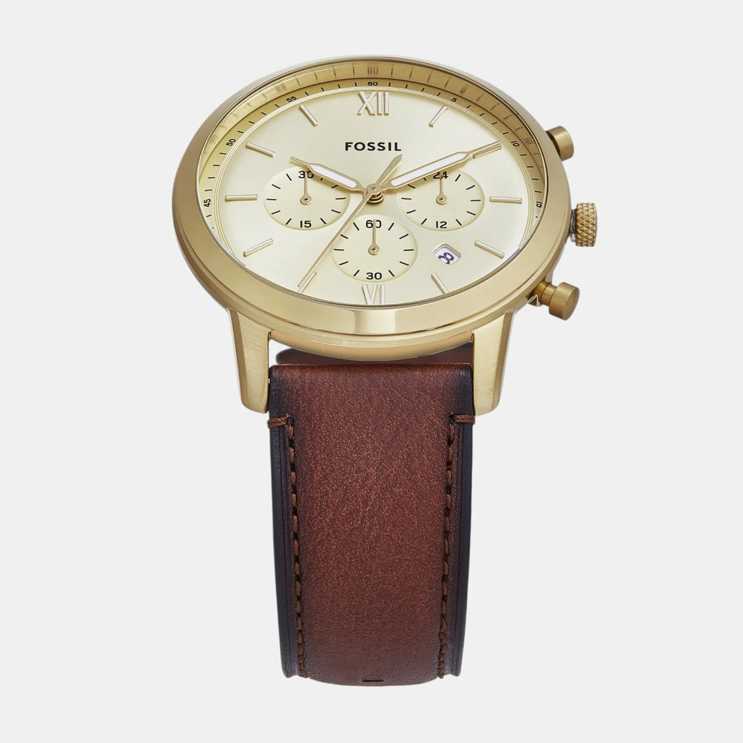 Fossil The Minimalist FS6113 Silver Dial Mesh Bracelet Men&