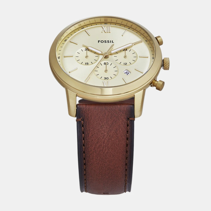Fossil The Minimalist FS6113 Silver Dial Mesh Bracelet Men&