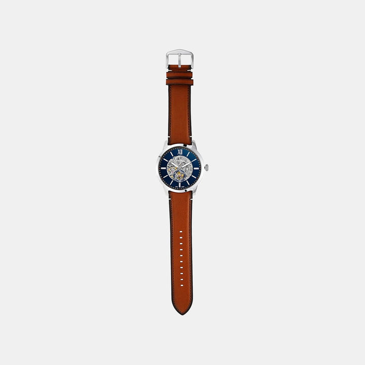 Fossil Townsman ME3154 Automatic Blue Dial Stainless Steel Men&