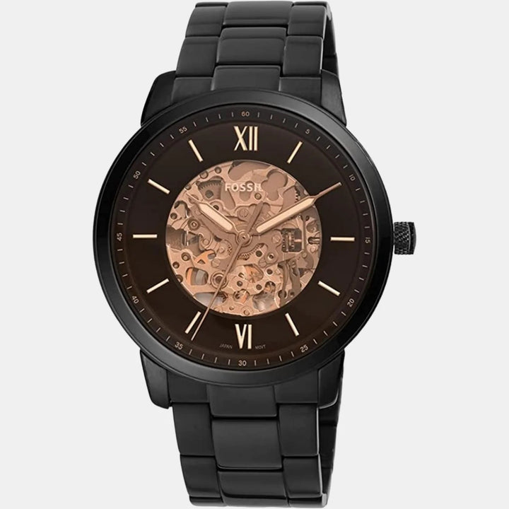 Fossil Neutra ME3183 Automatic Moonphase Blue Dial Men&